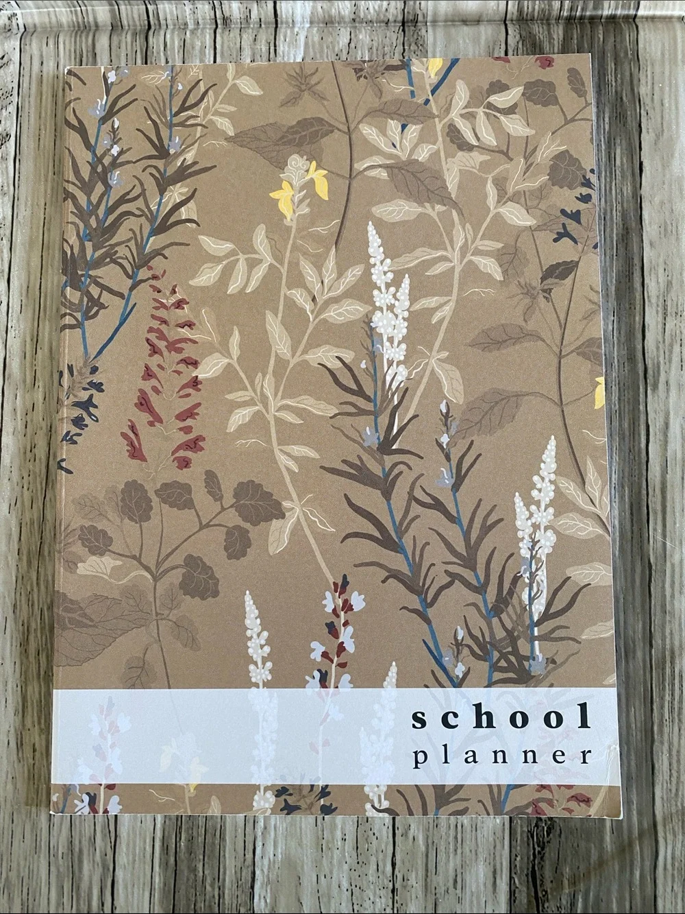 TULA XII BLANK SCHOOL PLANNER